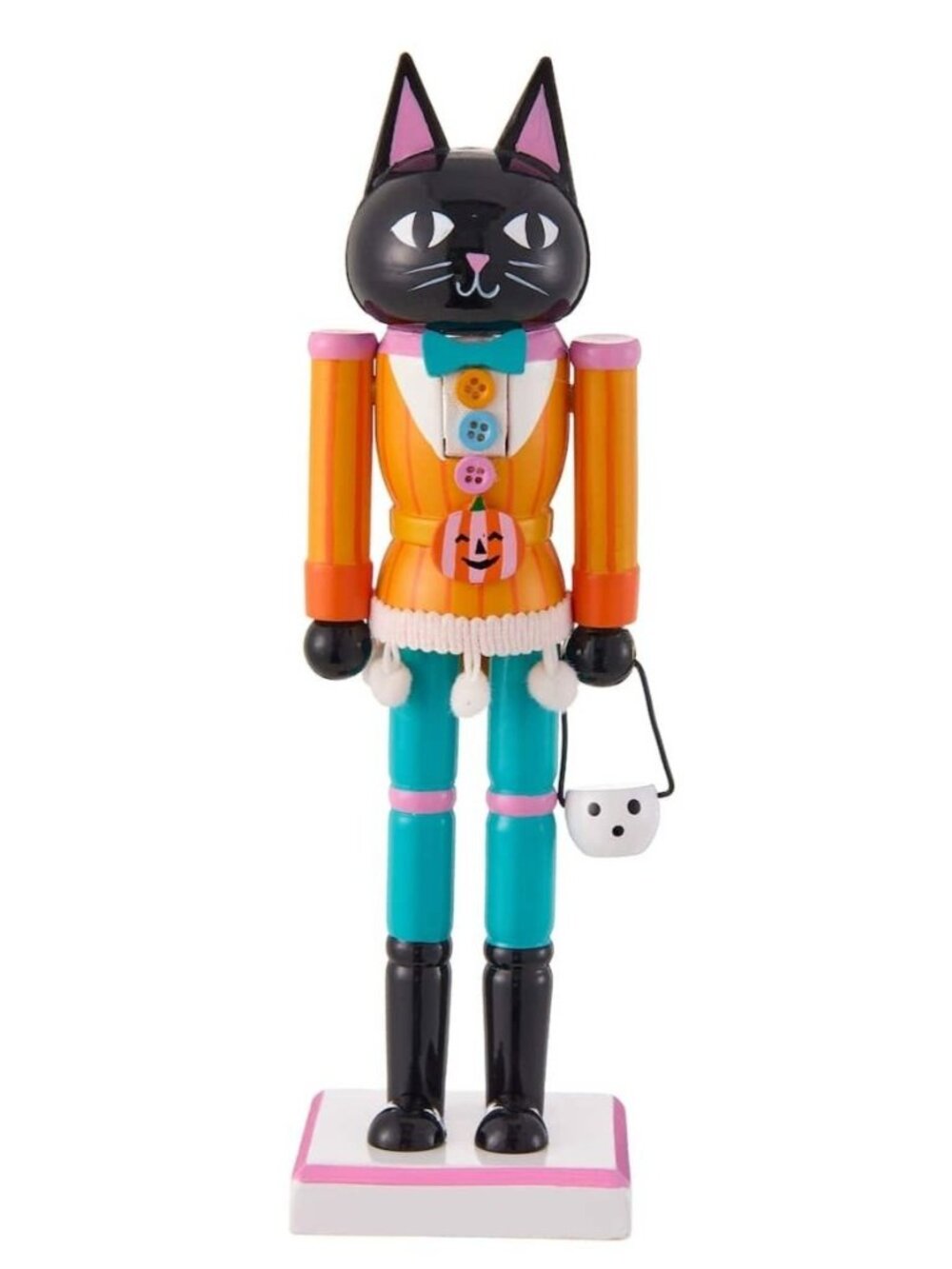Spooky Black Cat Halloween Nutcracker Gothic Witch Ashland Michael's Decoration